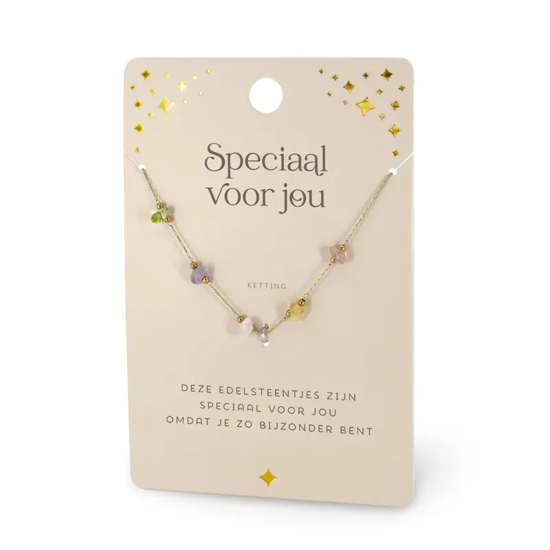 Edelsteen - Ketting - Speciaal voor jou