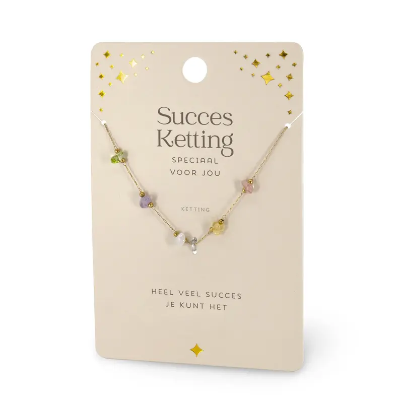 Edelsteen - Ketting - Succes