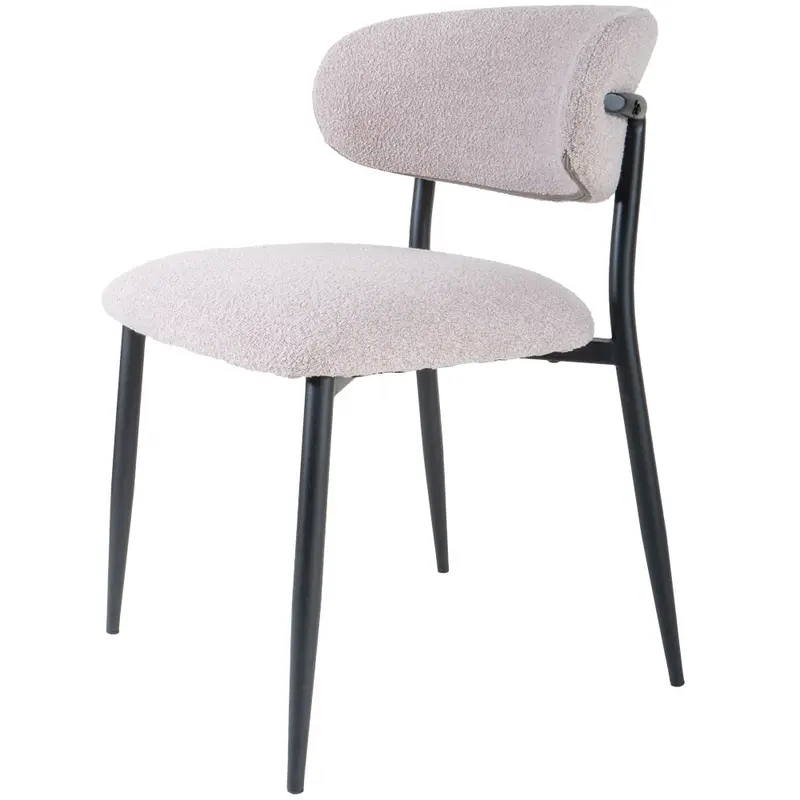 Eetkamerstoel Dion – Bouclé – Naturel