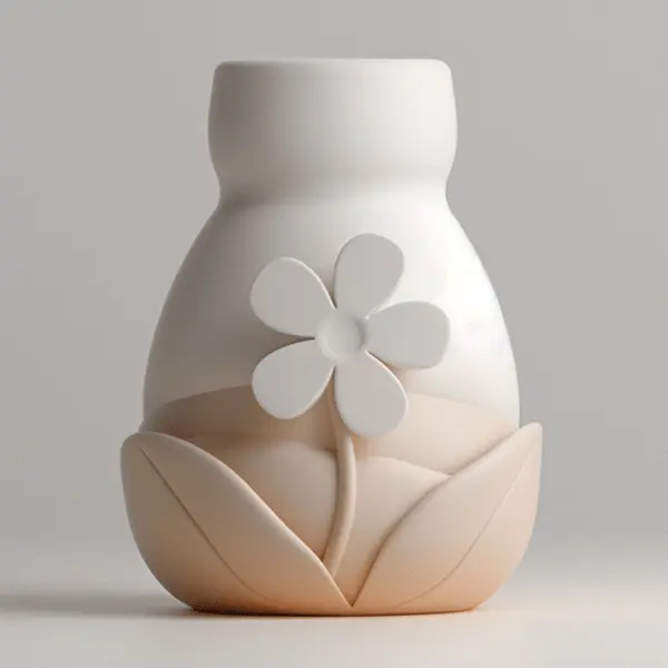 Elegant 3D-geprinte Bloemvaasje