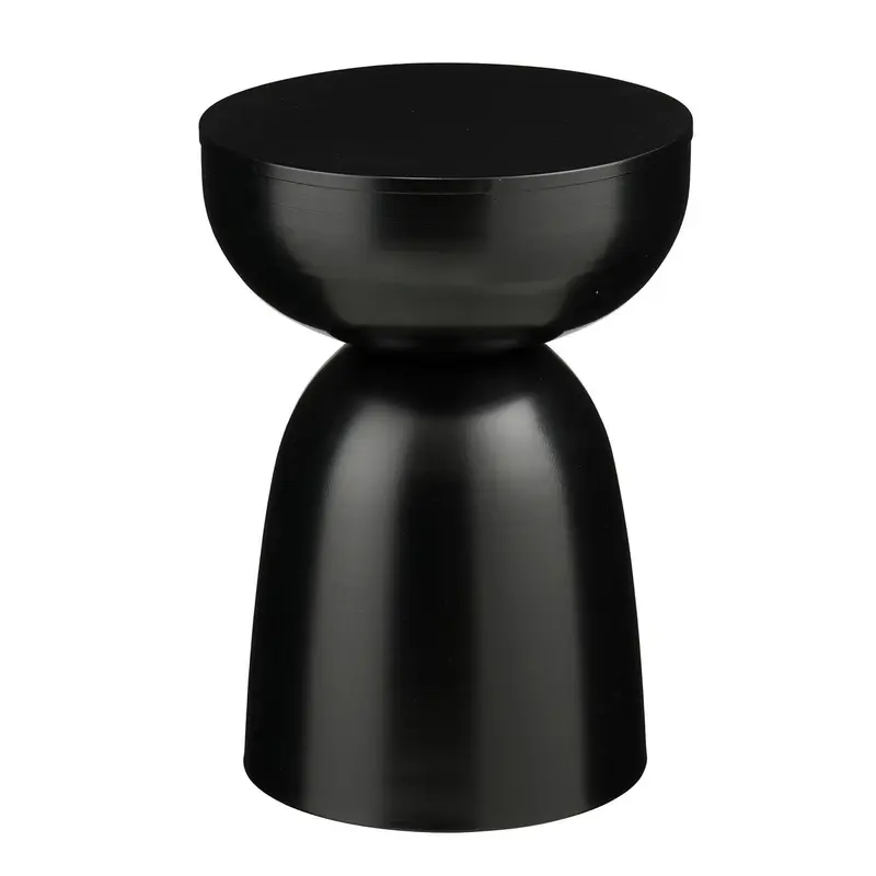Elliot Bijzettafel Ø32 cm Zwart