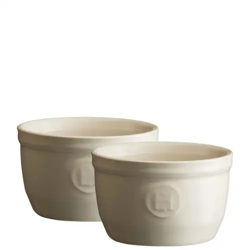 Emile Henry Pasteibakje N.9 set 2 stuks - Argile