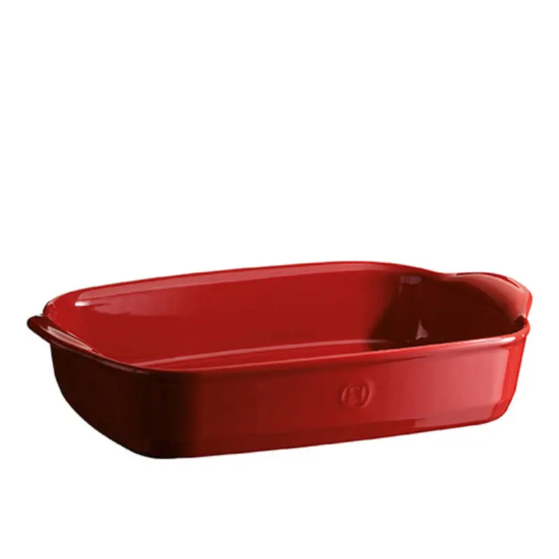 Emile Henry Schaal rechthoekig E-box - 360x230mm - Grand Cru