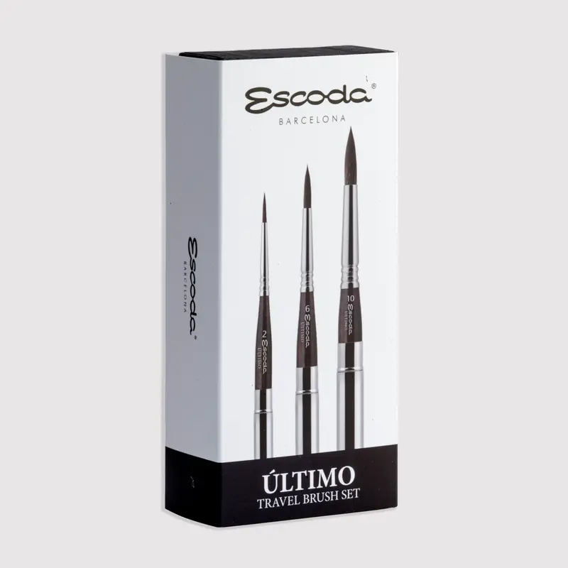 Escoda Último Set 3 Travel brushes 1255
