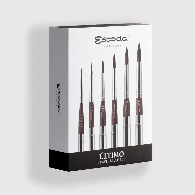 Escoda Último Set 6 Travel brushes 1245