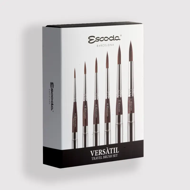 Escoda Versàtil Set 6 Travel brushes 1242