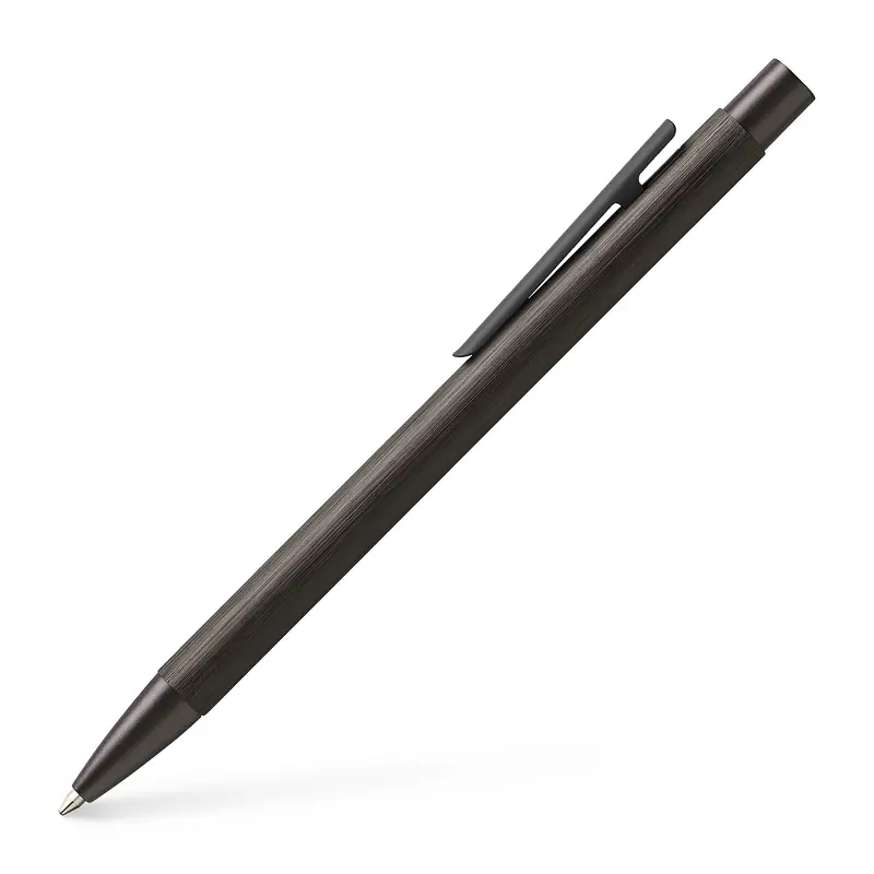 Faber-Castell Ballpoint Pen Neo Slim Aluminium Gunmetal Black