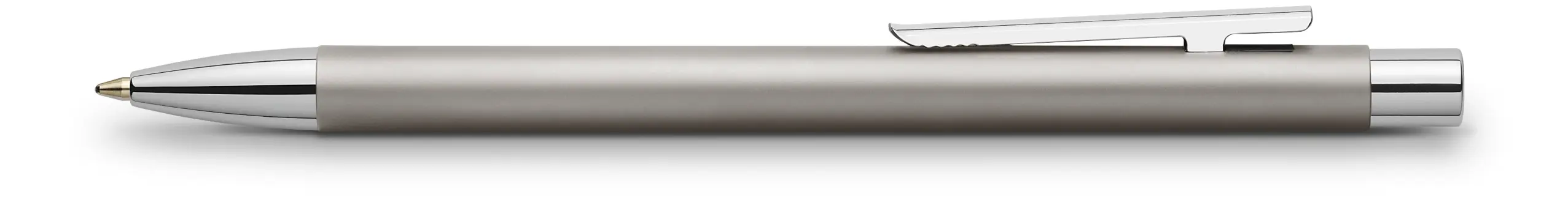 Faber-Castell Ballpoint Pen Neo Slim Stainless Steel Matt