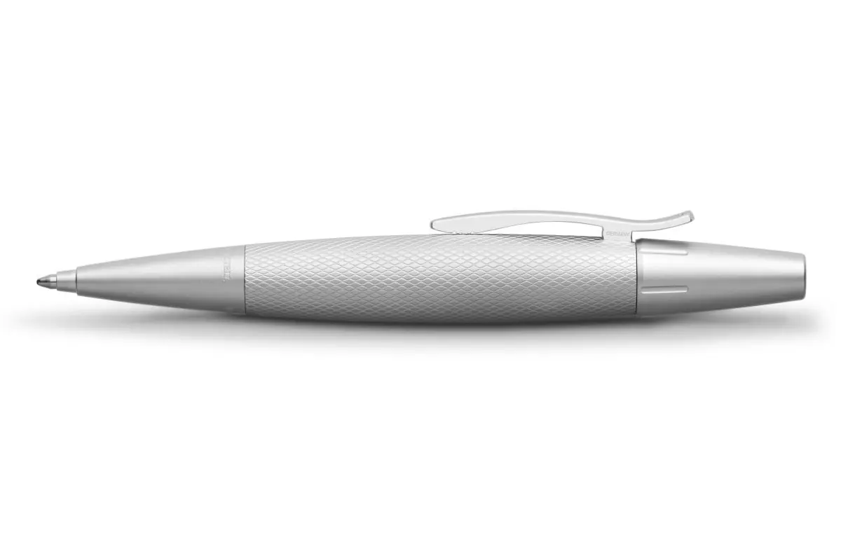 Faber-Castell E-Motion Pure Zilver balpen