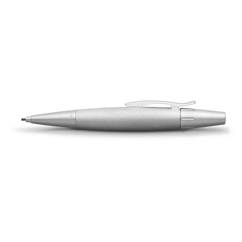 Faber-Castell E-Motion Pure Zilver vulpotlood