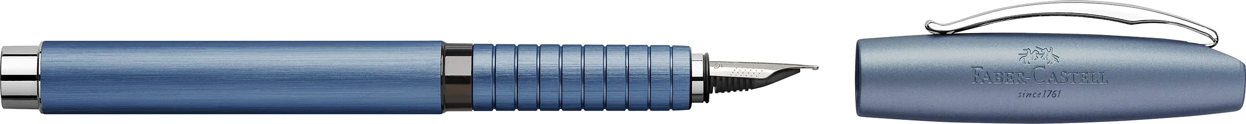 Faber-Castell Fountain Essentio Aluminium Blue