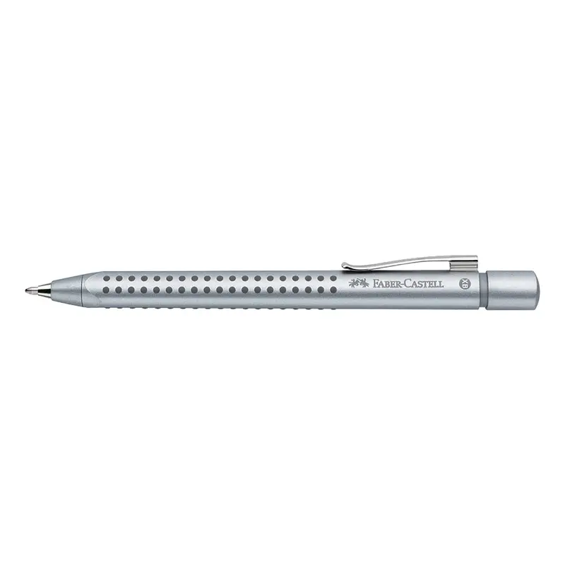 Faber-Castell Grip 2011 zilver balpen