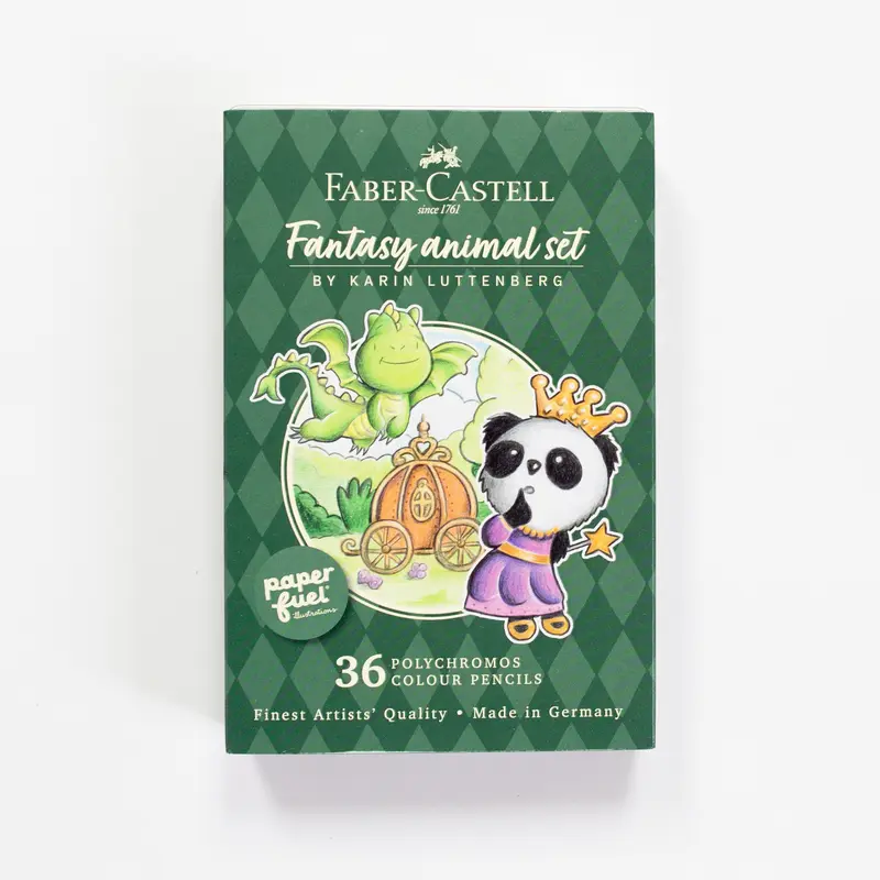 Faber-Castell Polychromos set 36 ism Karin Luttenberg Paperfuel