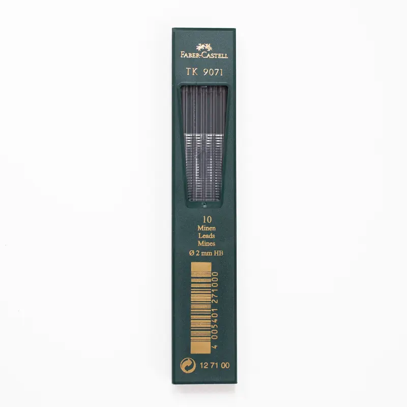 Faber-Castell Potloodstiftjes TK9071 HB 2mm 10st.