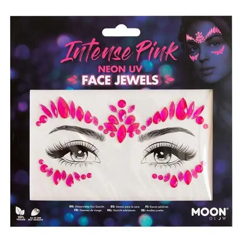 Face Jewels Intense Pink neon uv