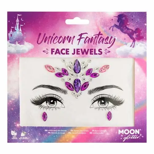 Face Jewels Unicorn fantasy