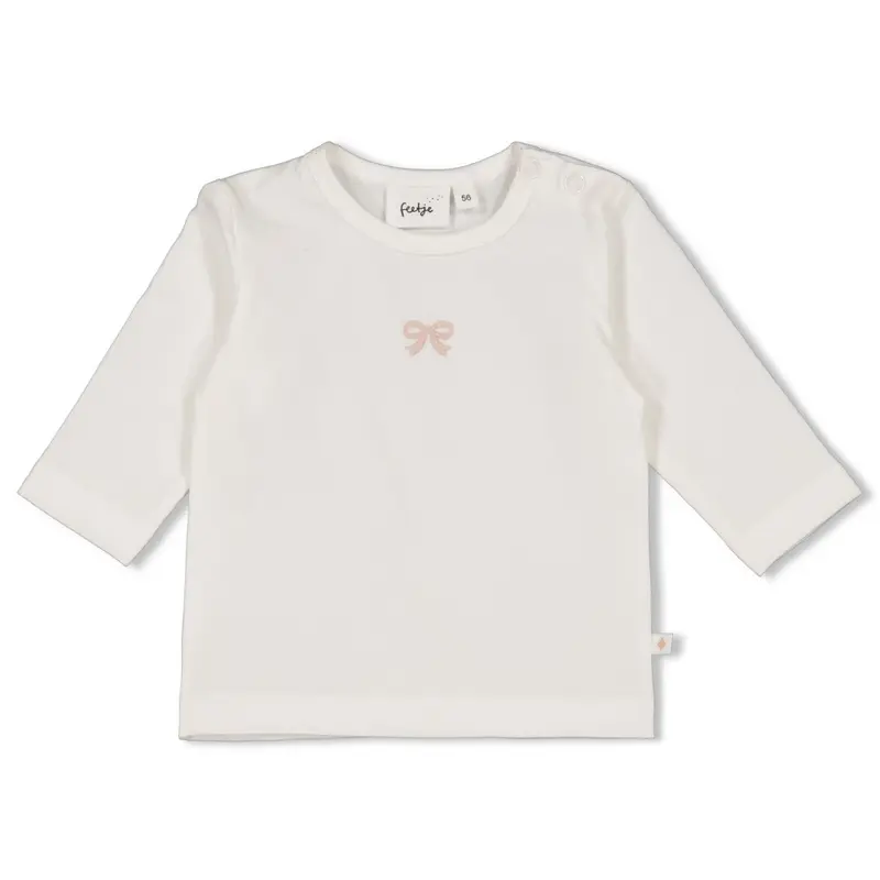 Feetje - Longsleeve embroidery strik - The Knits