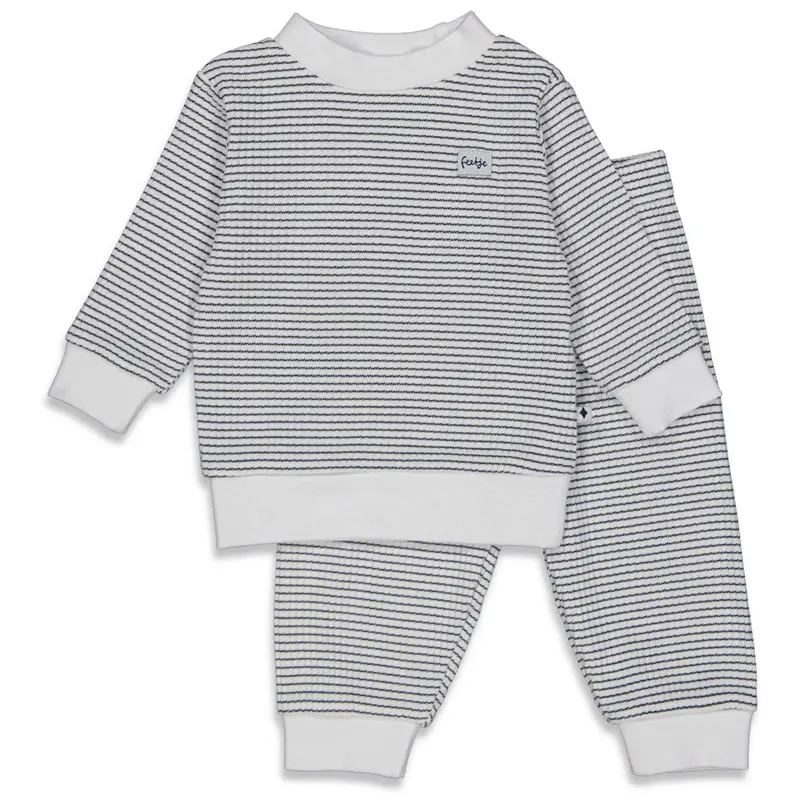 Feetje Pyjama wafel - Marine (maat 92 t/m 128)