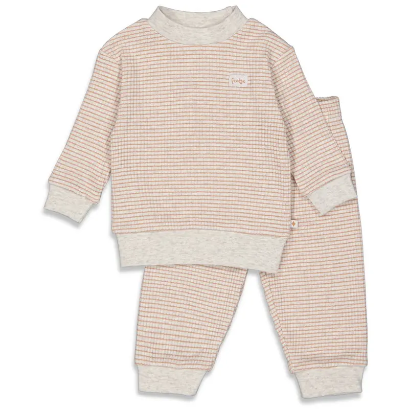 Feetje Pyjama wafel - Stroopwafel (maat 56 t/m 86)