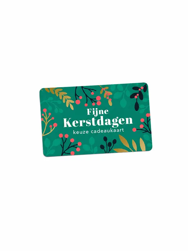 Fijne Kerstdagen Keuze Cadeaukaart