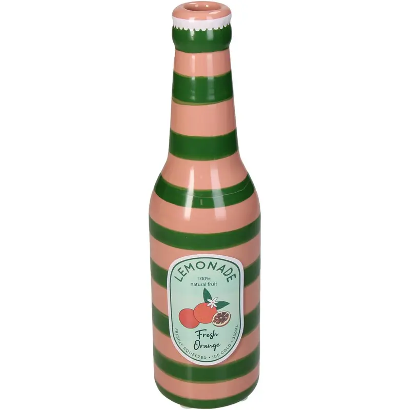 Fles vaas lemonade - Orange
