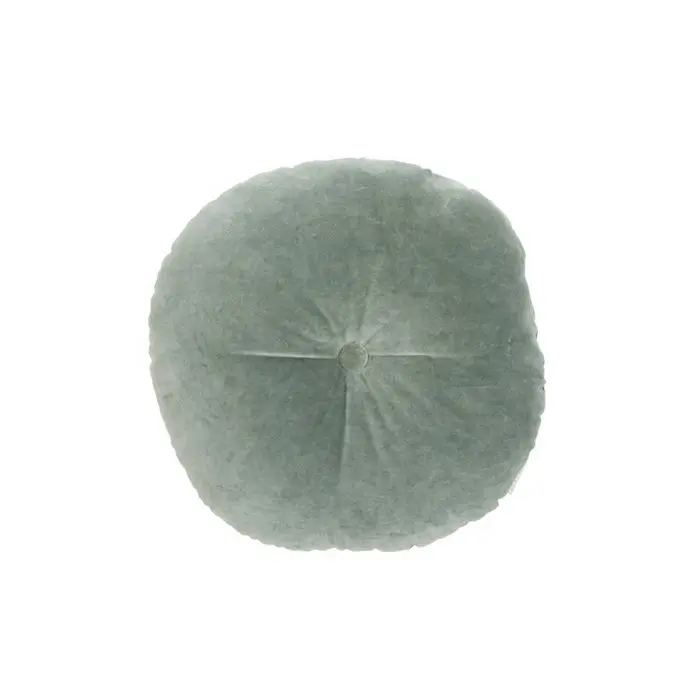 Fluwelen Kussen Jacky - Oud Groen - Ø 50 cm