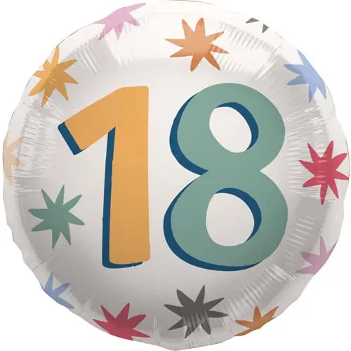 Folieballon 18 Starburst