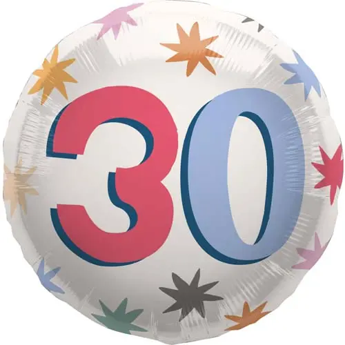 Folieballon 30 Starburst