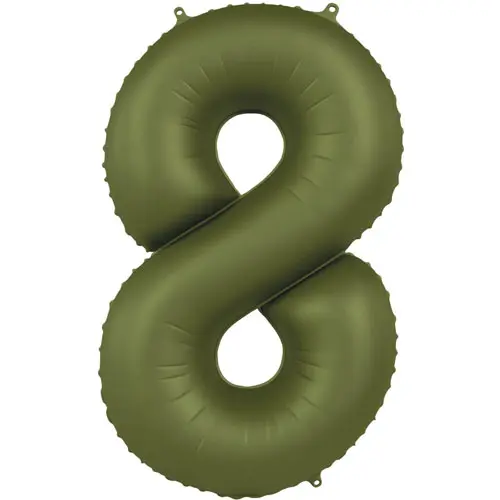Folieballon 86cm Olive green 8