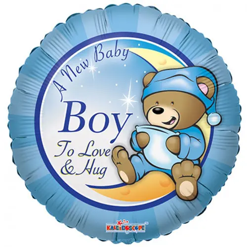 Folieballon A new baby Boy