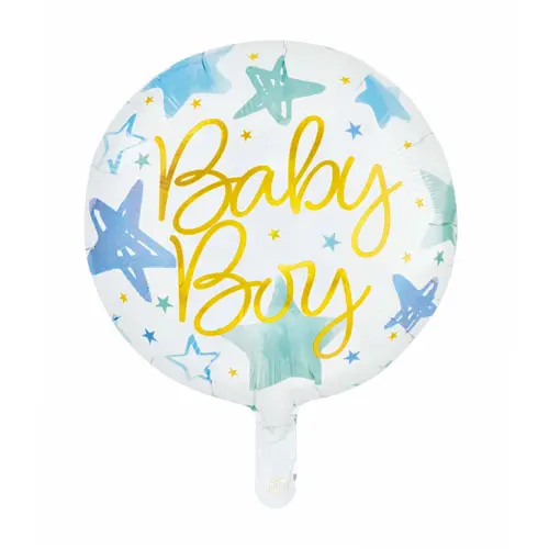 Folieballon Baby boy stars