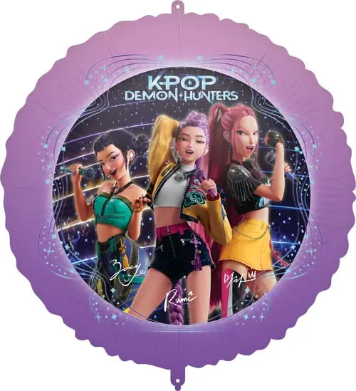Folieballon K-Pop Demon Hunters 46cm (verwacht 15 mei)