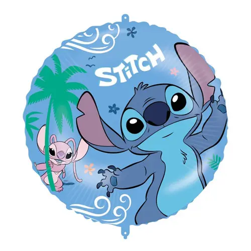 Folieballon Stitch & Angel
