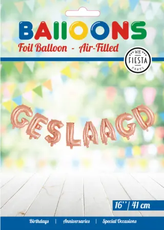 Folieballon tekst 16inch