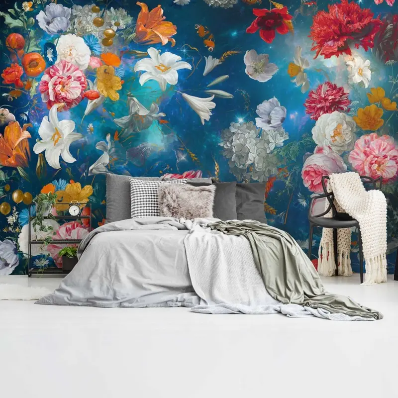 Fotobehang Bloemenwereld 260x384