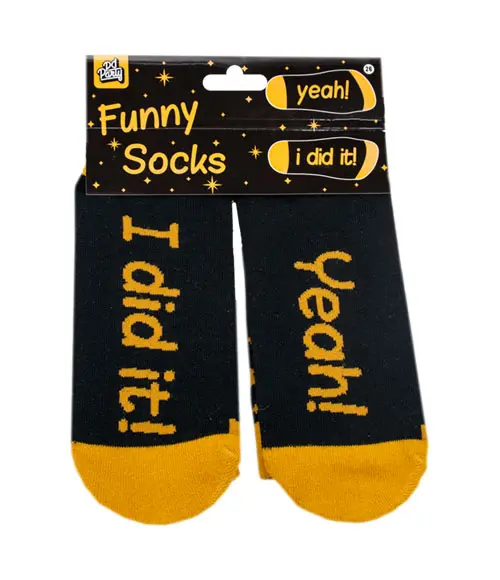 Funny socks - I did it