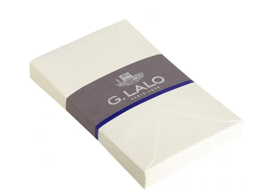 G.Lalo Mode de Paris 25 tissue gevoerde Enveloppen
