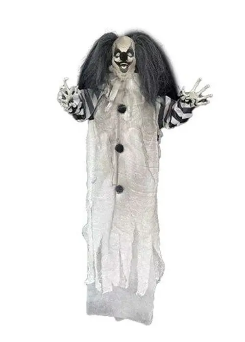 Geanimeerde hangende clown (110cm)