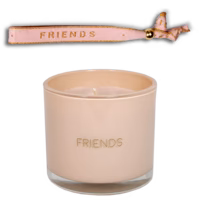 Geurkaars met Wens-Armband - Friends