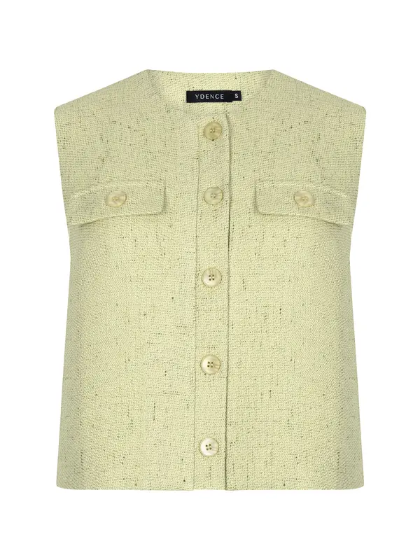 Gilet Amanda - Pistachio
