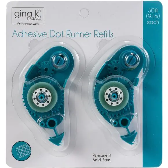 Gina K. Designs - Adhesive Dot Runner Refill 30ft (2pcs)