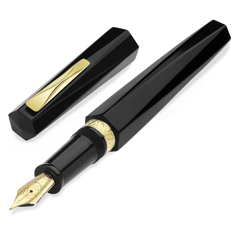 Gioia Sephora Noir gold fountain pen