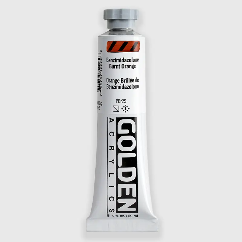 Golden Heavy Body Benzimidazolone Burnt Orange 59 ml