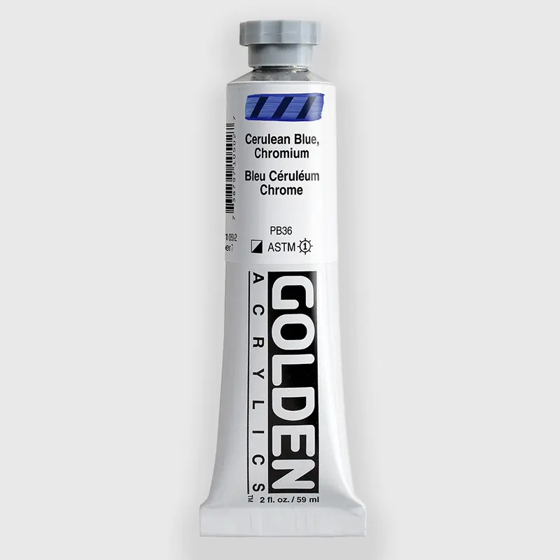 Golden Heavy Body Cerulean Blue, Chromium 59 ml