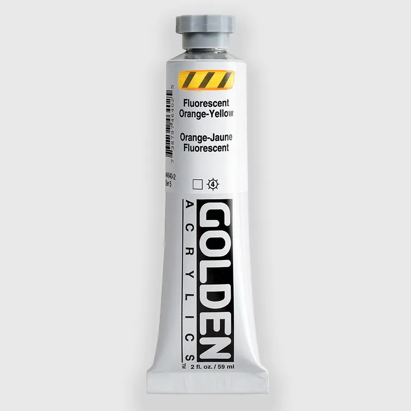 Golden Heavy Body Fluorescent Orange-Yellow 59 ml