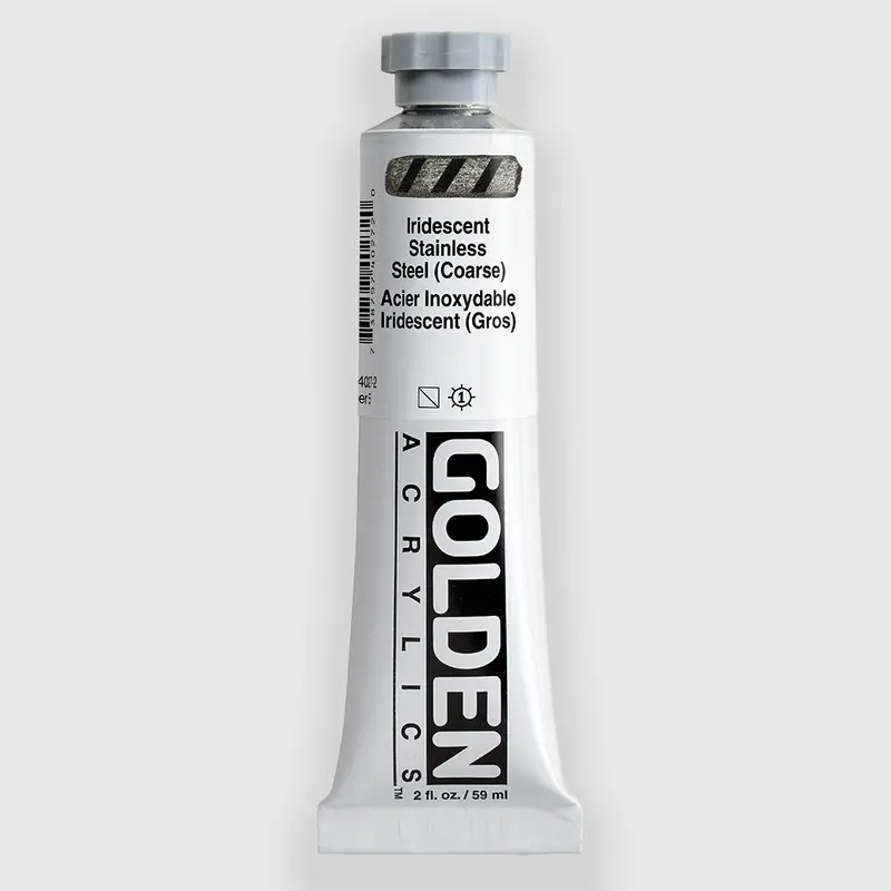 Golden Heavy Body Iridescent Stainless Steel (Coarse) 59 ml
