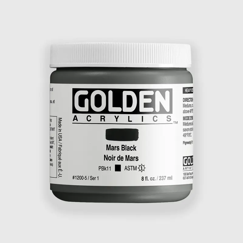 Golden Heavy Body Mars Black 237 ml