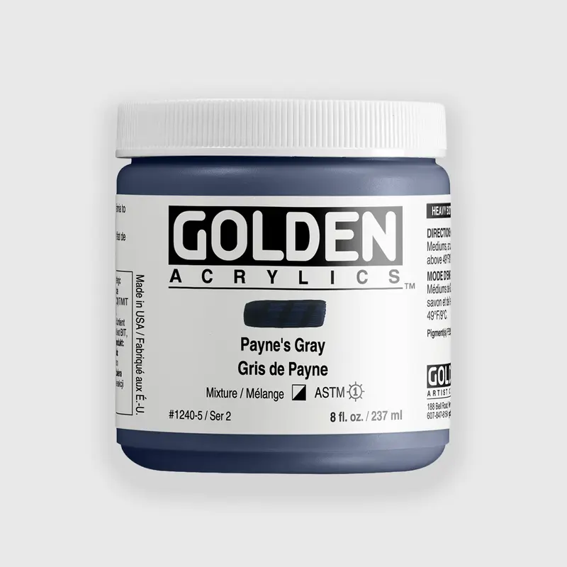 Golden Heavy Body Payne's Gray 237 ml