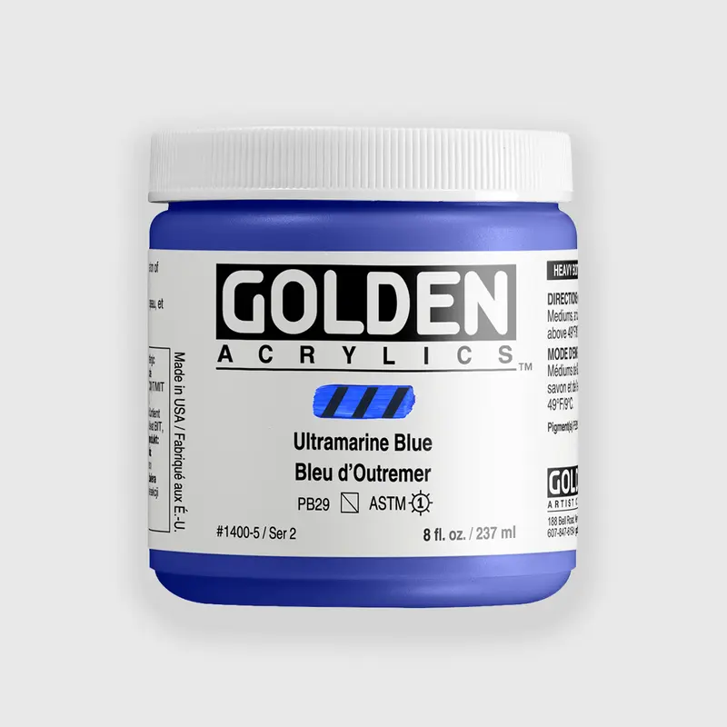 Golden Heavy Body Ultramarine Blue 237 ml