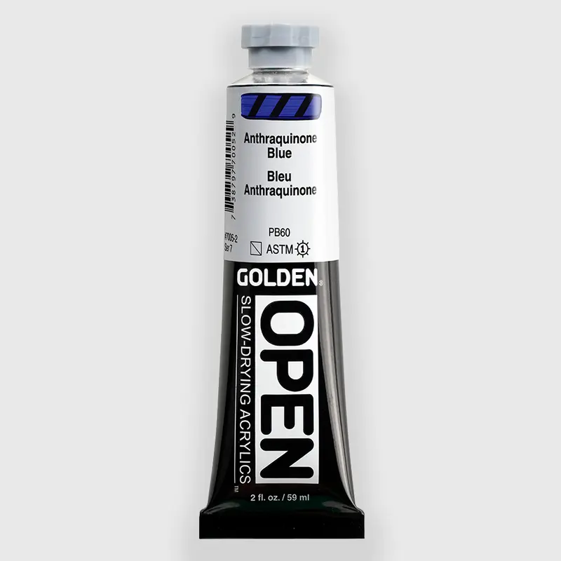 Golden OPEN Acrylics Anthraquinone Blue 59ML